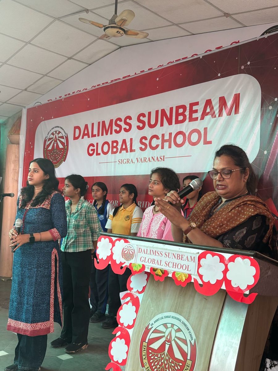 Outreach at DALIMSS Sunbeam Global School